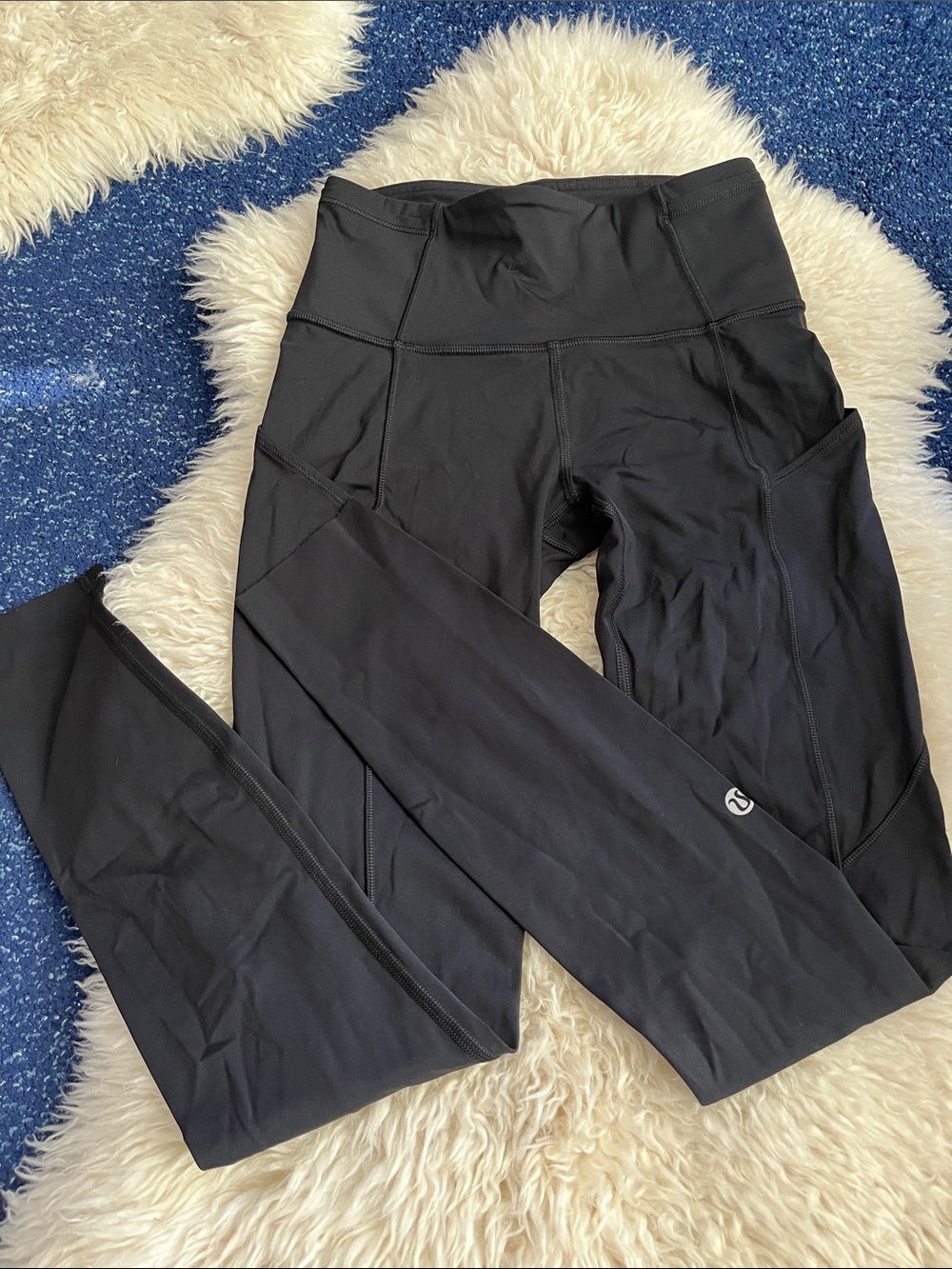 Lululemon Black Running Leggings • Size 2 • EUC • 5 Pockets